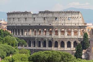 Kolosseum von Rom, Italien foto