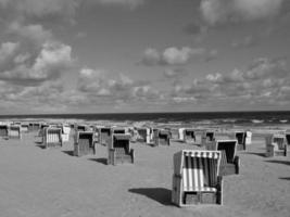 Der Strand von Wangerooge foto