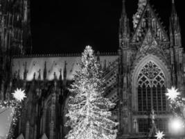 Weihnachtszeit in Köln foto