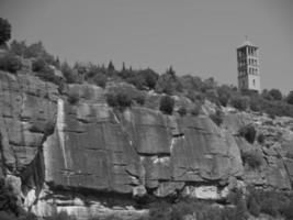 das kloster von montserrrat foto