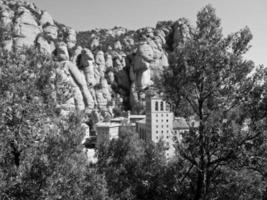 das kloster von montserrat foto