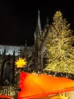 Weihnachtszeit in Köln foto