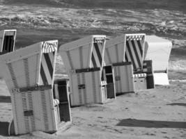 Strand in der Nordsee foto