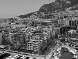 Monaco am Mittelmeer foto