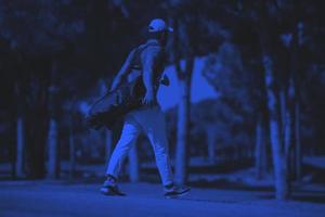 Wander- und Tragetasche für Golfspieler foto