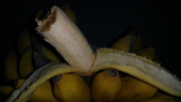 einfaches Foto von köstlichen Bananen