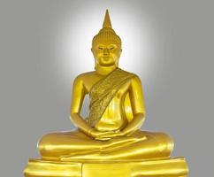 goldene Buddha-Statue foto
