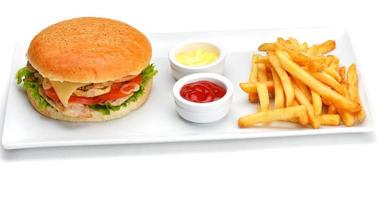Hamburger Fast Food foto
