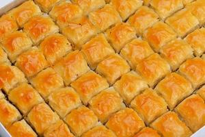 türkisches Baklava-Dessert foto