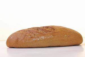 Brot essen isoliert foto