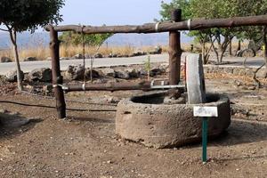 haifa israel 29. oktober 2020. alte landmaschinen in einem kibbuz in israel. foto