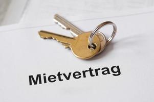 mietvertrag deutscher mietvertrag foto