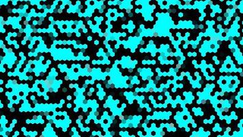 futuristischer und moderner Hex-Pixel-Hintergrund. Hintergrund mit Hex-Pixel-Muster. foto