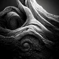 nahtloses Monochrom der Schlangenschuppenbeschaffenheit foto