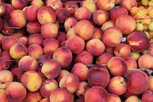 Gemüse und Obst werden auf einem Basar in Israel verkauft. foto