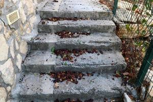 Treppe im Stadtpark. foto