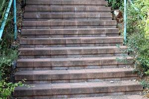 Treppe im Stadtpark. foto