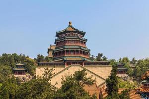 der sommerpalast in peking, china foto