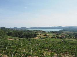 lago di viverone see in italien foto