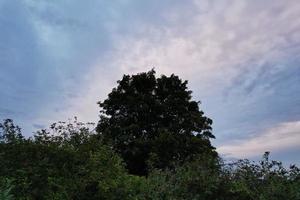 schönste Luftaufnahme von dramatischen Wolken foto