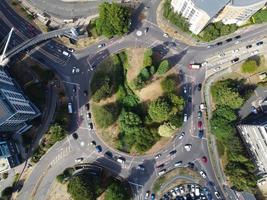 Wunderschöne Luftaufnahme von hemel hempstead england uk stadt von england foto