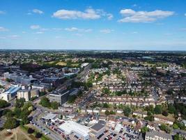 Wunderschöne Luftaufnahme von hemel hempstead england uk stadt von england foto