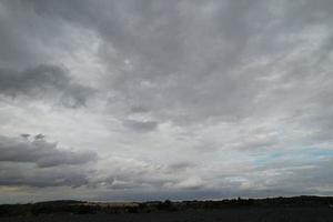 schönste Luftaufnahme von dramatischen Wolken foto