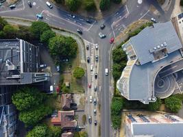 Wunderschöne Luftaufnahme von hemel hempstead england uk stadt von england foto