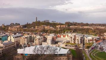 Altstadt von Edinburgh in Schottland foto