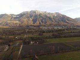 Bergblick auf drei Schwestern foto