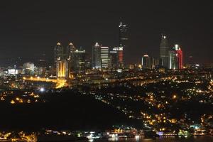 Wolkenkratzer in Istanbul foto