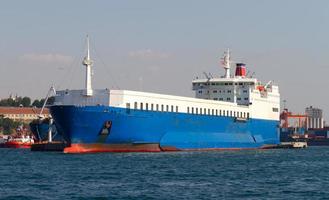 RoRo-Schiff in Istanbul foto