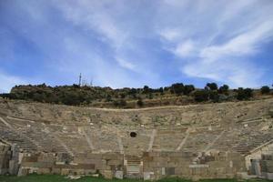 Theater von Halikarnassos in Bodrum, Türkei foto