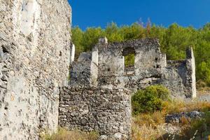 Ruinen von Kayakoy, Fethiye foto