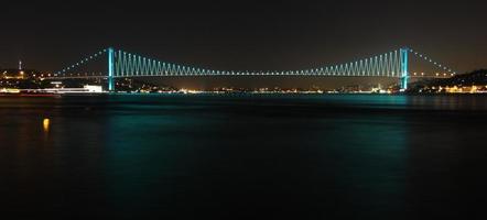 Bosporus-Brücke, Istanbul, Truthahn foto