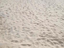 Sand am Strand. Textur. Nahansicht foto