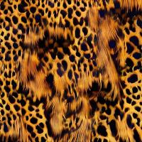 Leopard rundet Seidenschal-Design, Modetextilien. foto