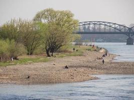 Der Rhein in Deutschland foto