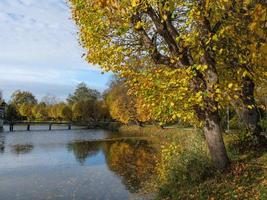 Herbstzeit in Westfalen foto