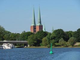 lübeck, deutschland, 2020 - die stadt lübeck an der ostsee in deutschland foto