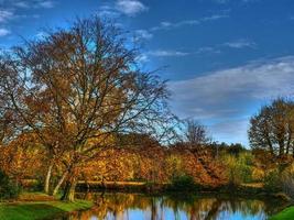 Herbstzeit in Westfalen foto