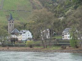 Der Rhein in Deutschland foto