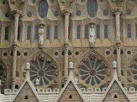 die Stadt Barcelona in Spanien foto