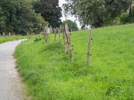 Wandern in den deutschen Baumbergen foto