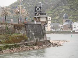 Der Rhein in Deutschland foto