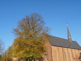 das kleine dorf burlo in westfalen foto