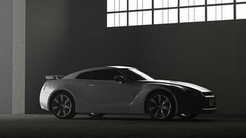 nissan gtr 4k-bild in hoher qualität foto