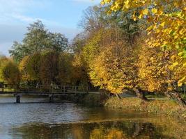 Herbstzeit in Westfalen foto