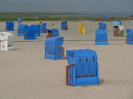 Baltrum-Insel in der deutschen Nordsee foto