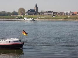 Der Rhein in Deutschland foto